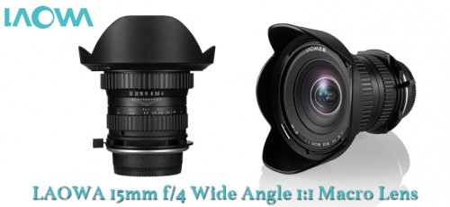 Laowa 15mm f/4 Wide-Angled 1:1 Macro Lens