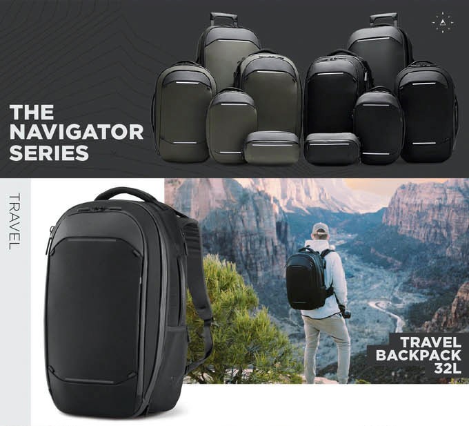 navigator travel backpack 32l